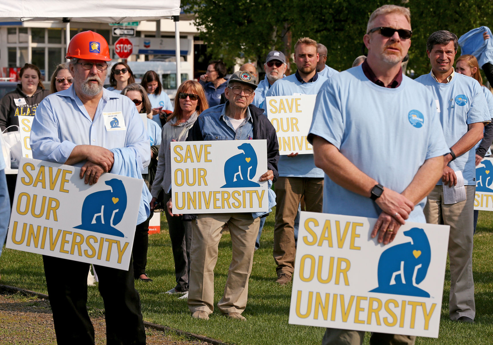 Save Our University Rally